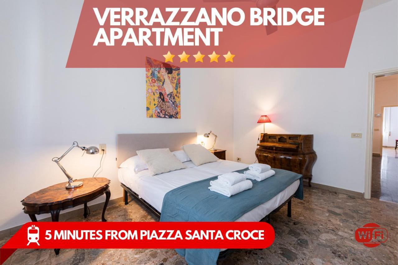 Wifi Ac & 2 Bathrooms Verrazzano Bridge Apartment Флоренция Экстерьер фото